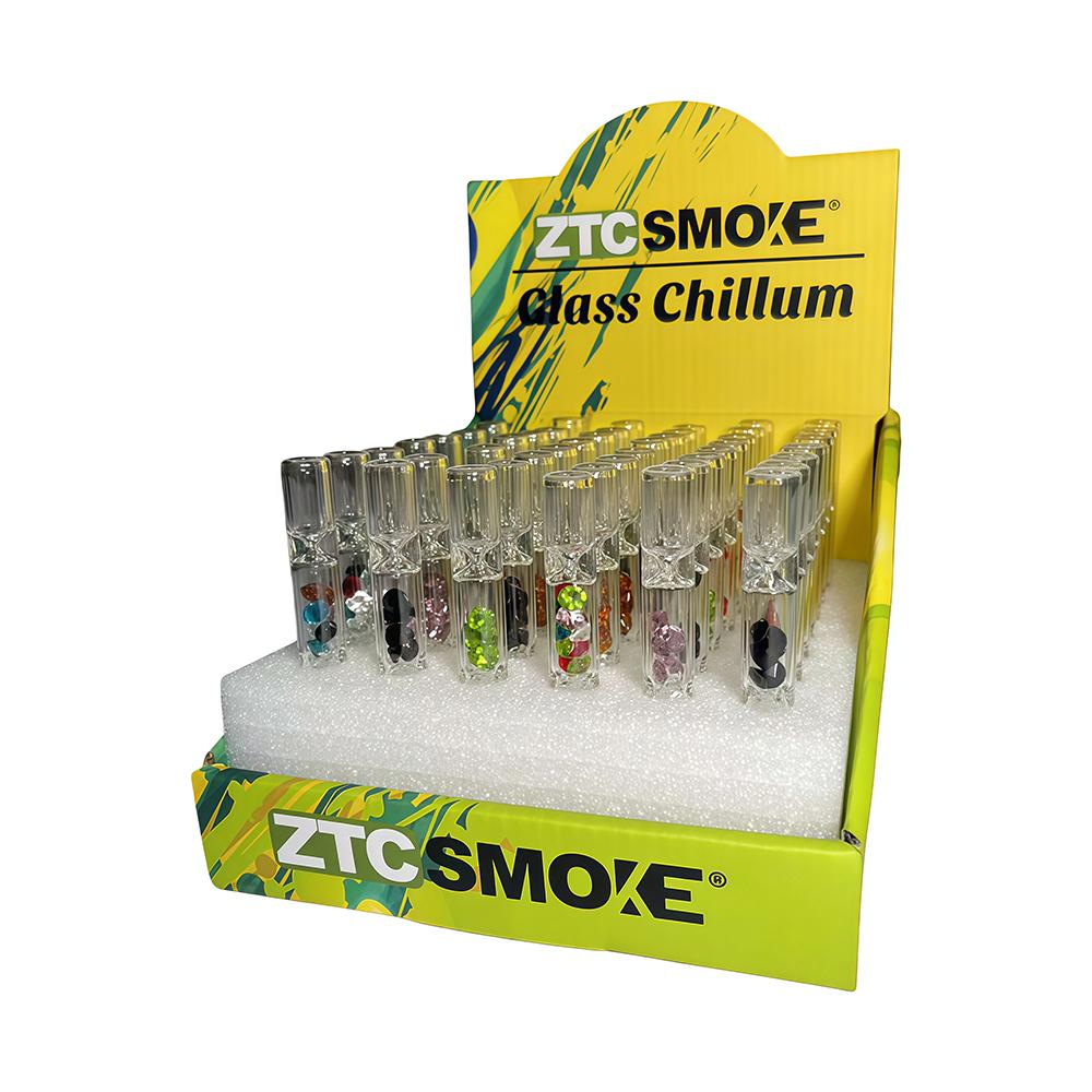 Glass Chillum – D147 - Image 3