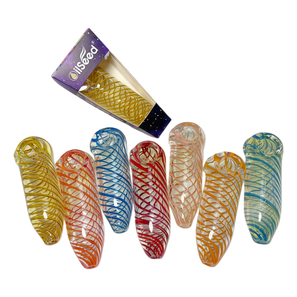 4″ Glass Pipe – D091