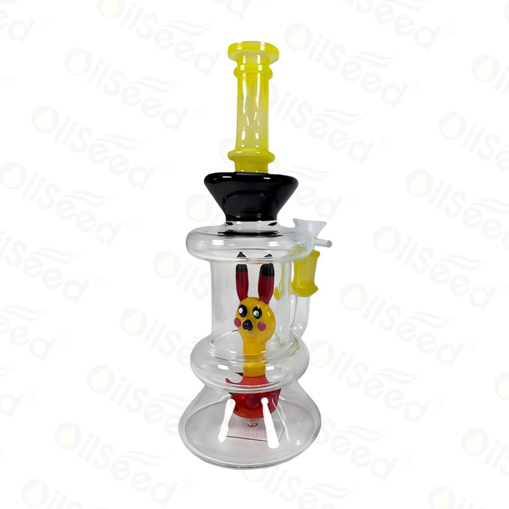 10" Glass Water Pipe – G1031 - Image 5