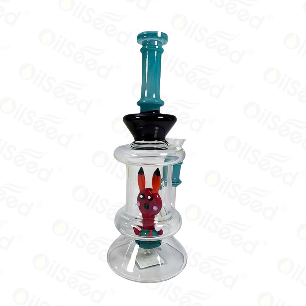10" Glass Water Pipe – G1031 - Image 4