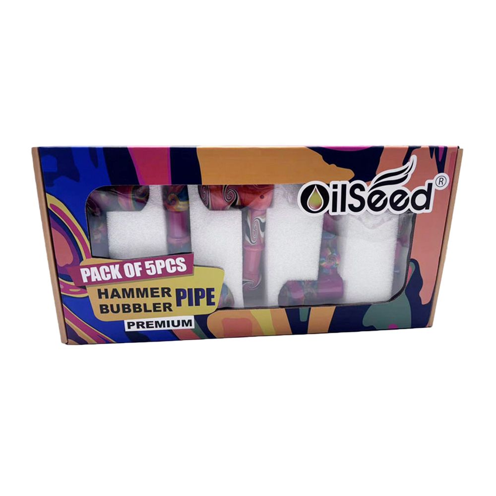 5.25″ Hammer Bubbler Pipe – D010 - Image 4