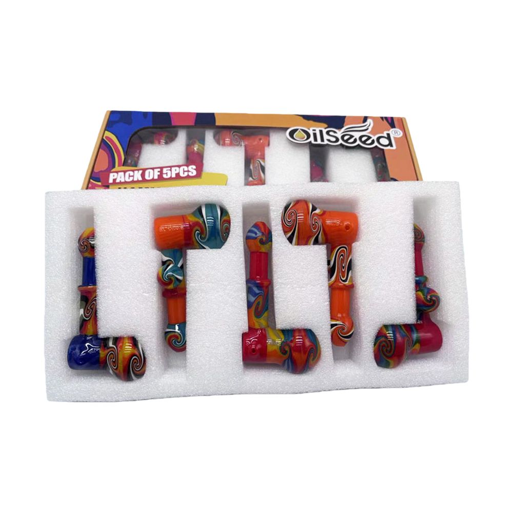 5.25″ Hammer Bubbler Pipe – D010 - Image 3