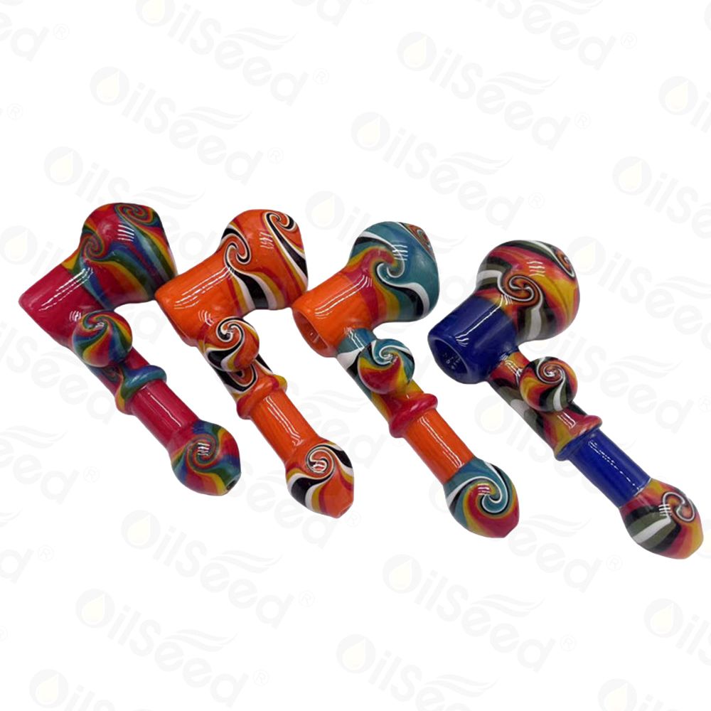 5.25″ Hammer Bubbler Pipe – D010 - Image 2