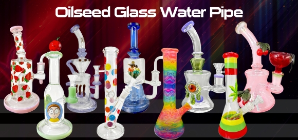 Oilseed Glass Water Pipe