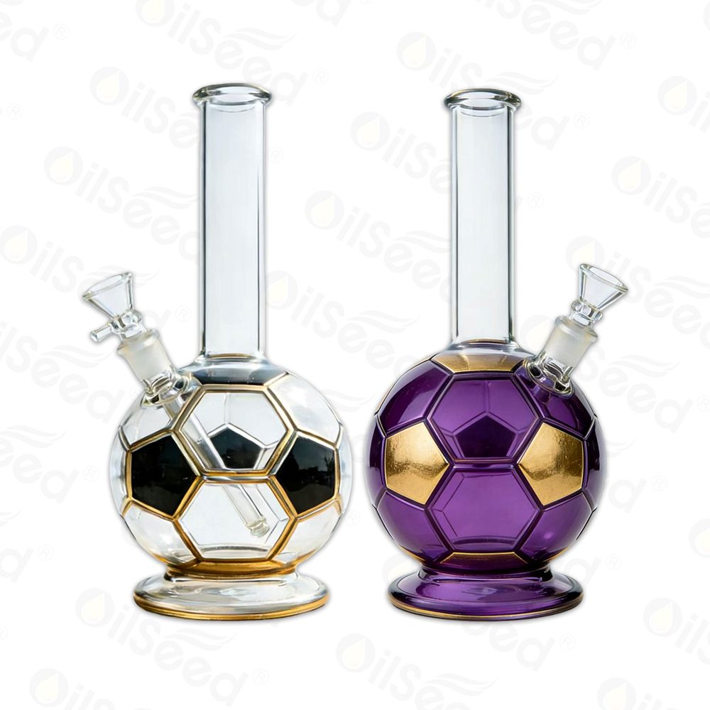 10” World Cup Ball Design Glass Bong – G1038