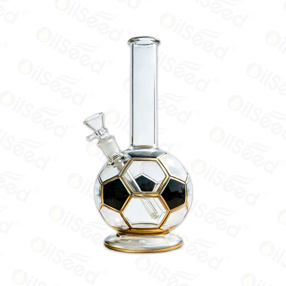 10” World Cup Ball Design Glass Bong – G1038 - Image 3