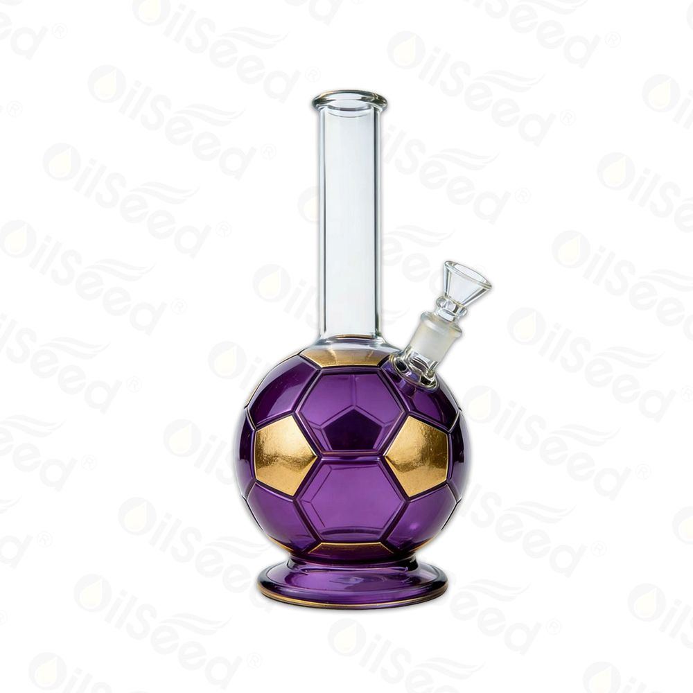 10” World Cup Ball Design Glass Bong – G1038 - Image 2