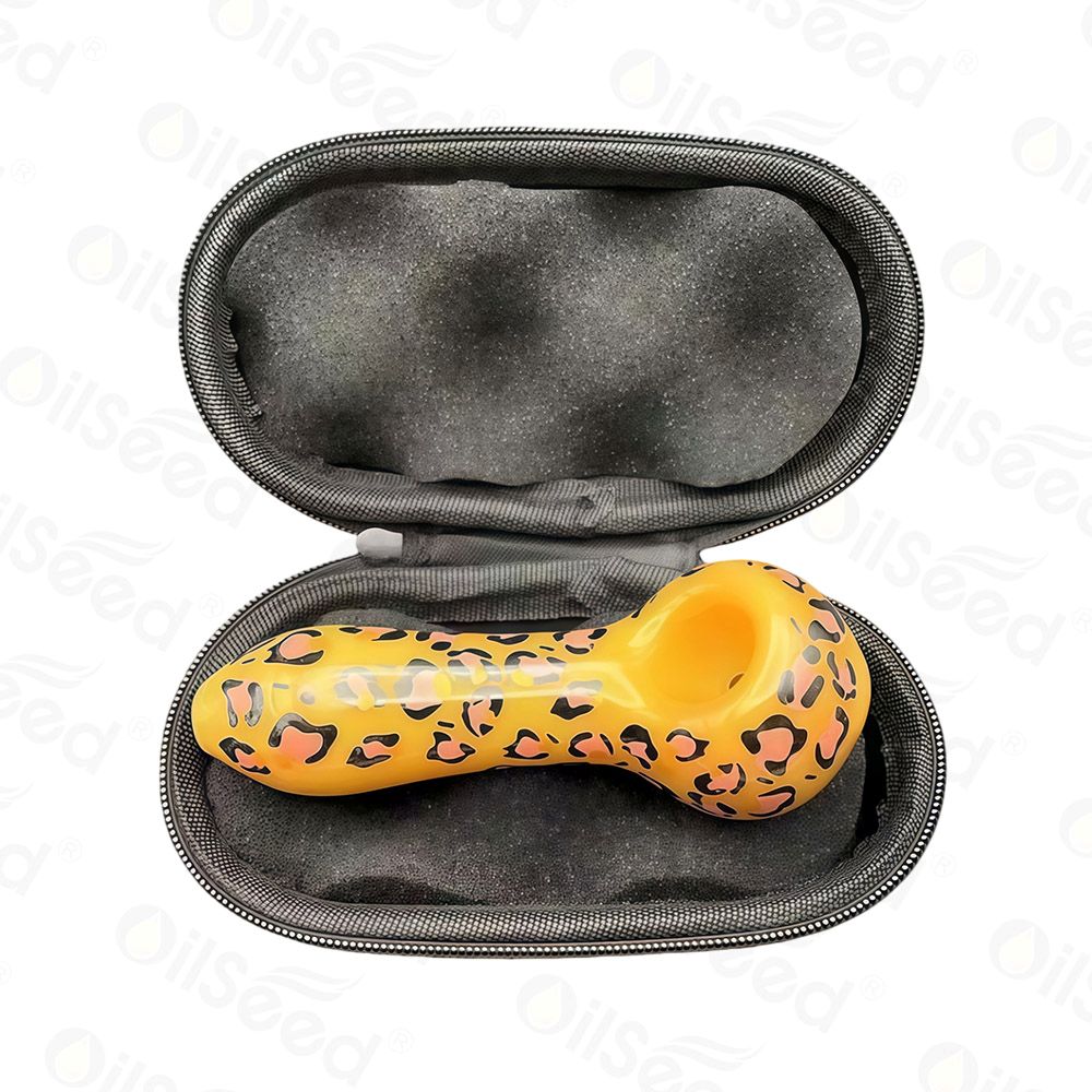 OilSeed Glass Pipe – D659 - Image 5
