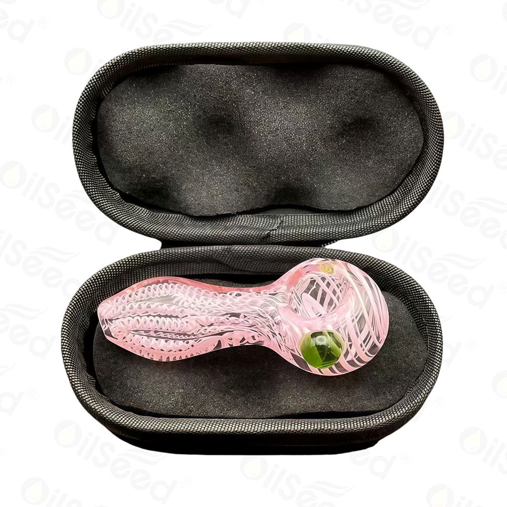 OilSeed Glass Pipe – D659 - Image 7