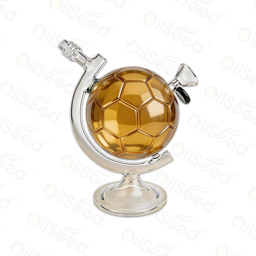 8” World Cup Glass Water Pipe – G1040 - Image 2