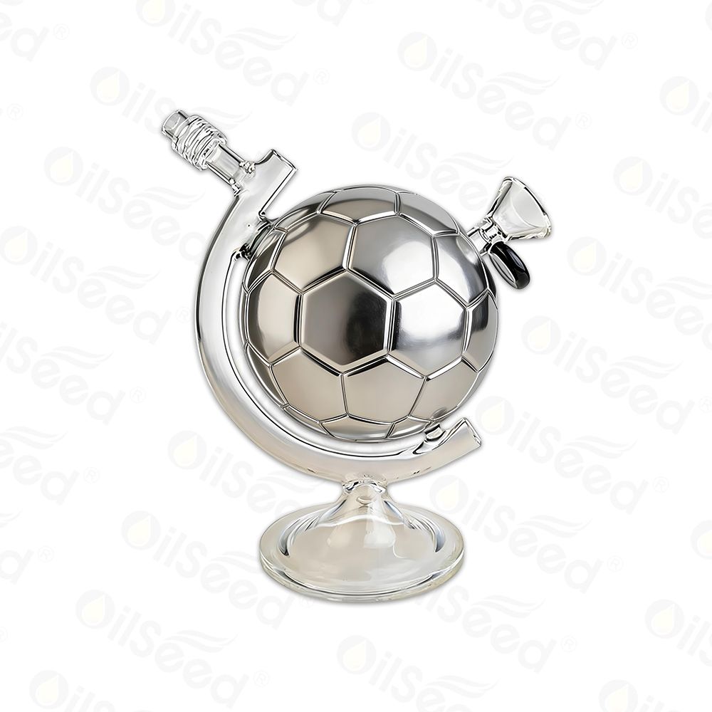 8” World Cup Glass Water Pipe – G1040 - Image 3