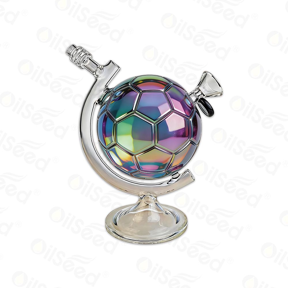 8” World Cup Glass Water Pipe – G1040 - Image 4