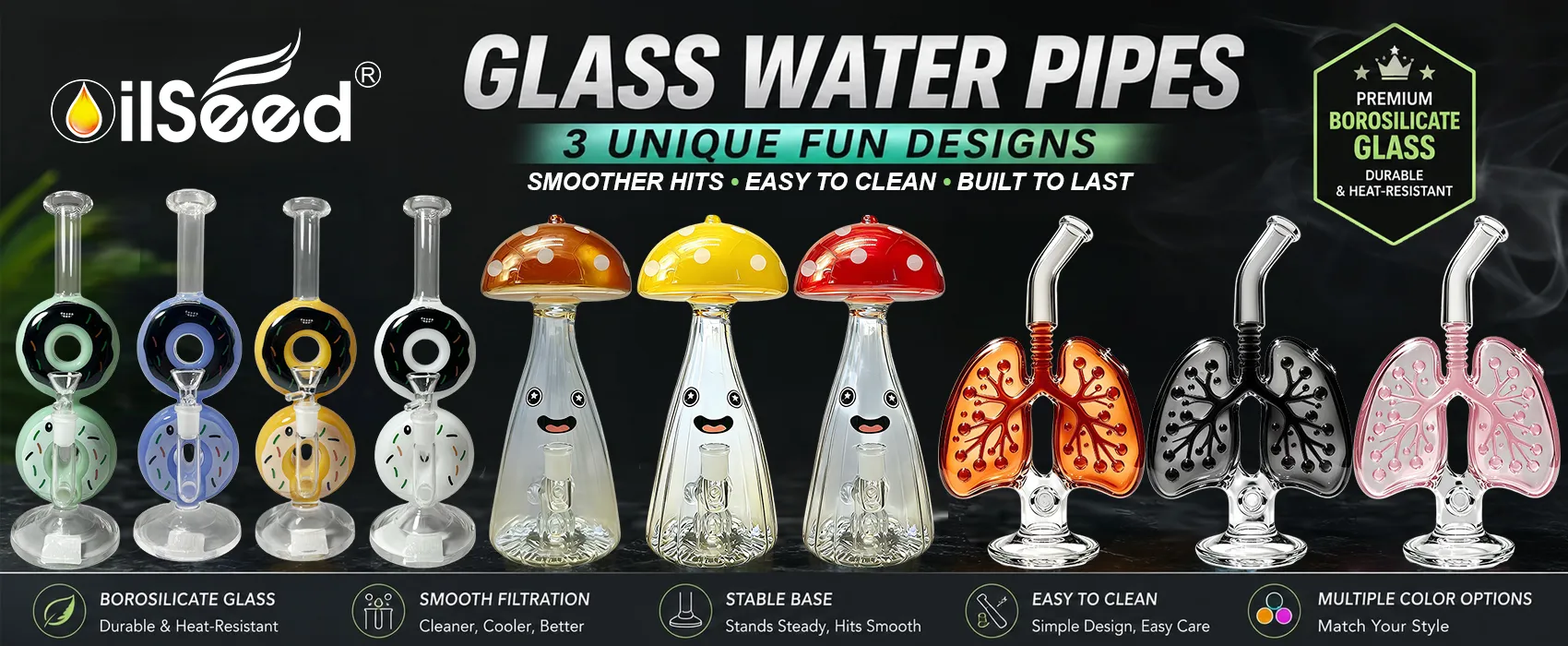 GLASS WATER PIPES